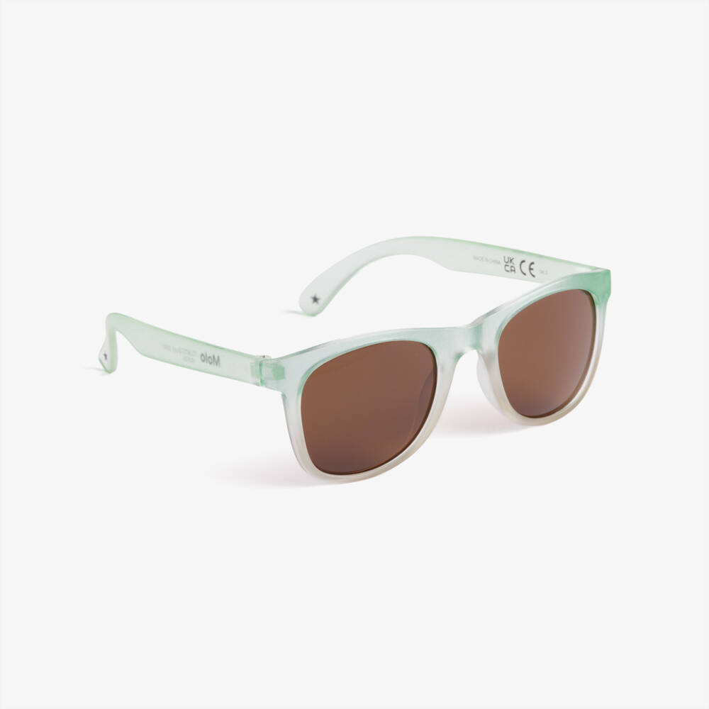 Molo-Pale Green Sunglasses (UVA/UVB) | Childrensalon