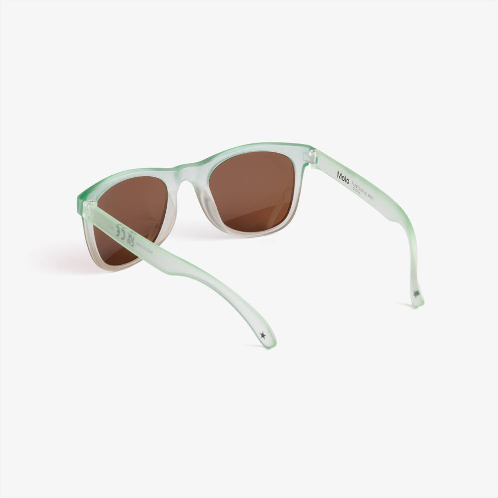 Molo-Pale Green Sunglasses (UVA/UVB) | Childrensalon
