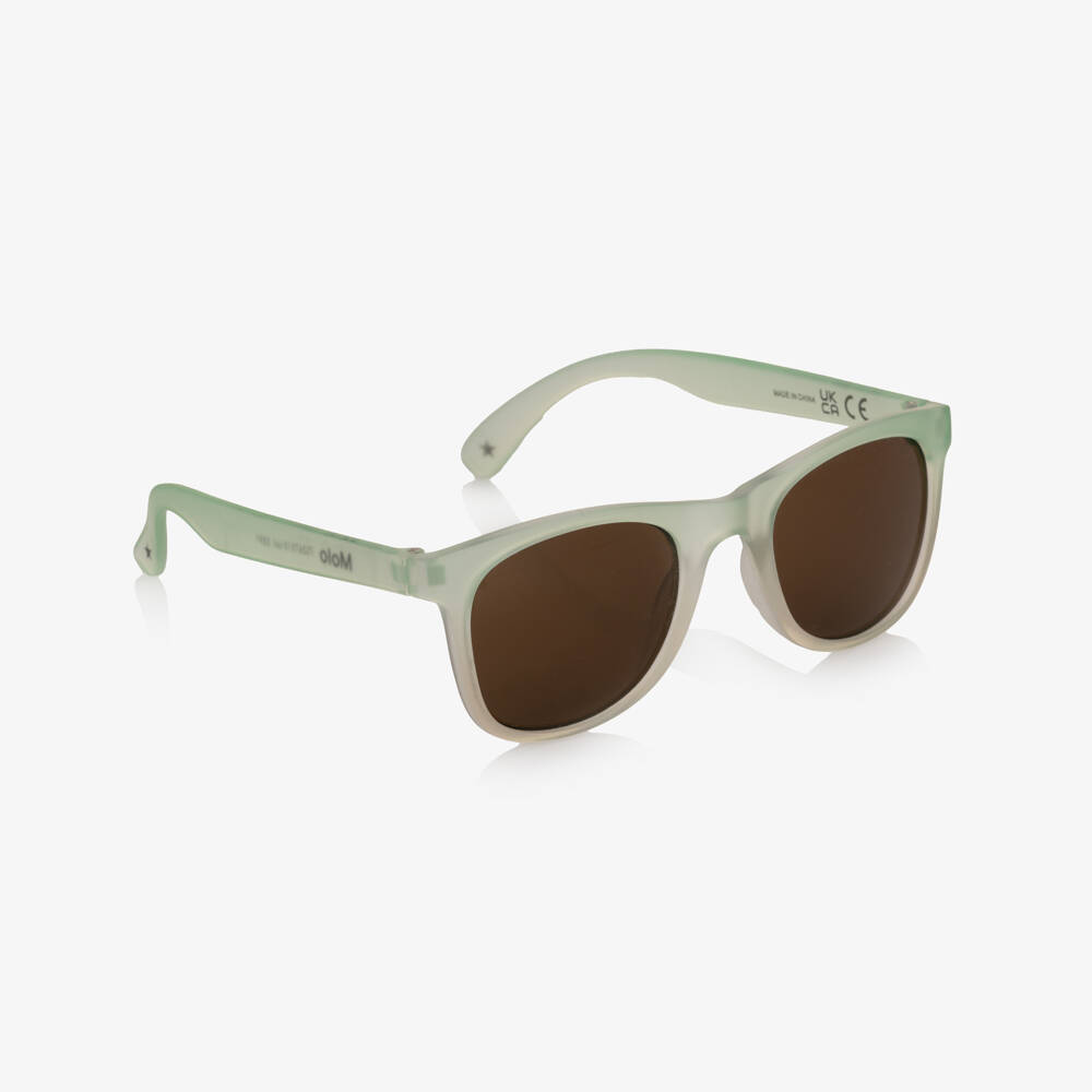Molo-Pale Green Sunglasses (UVA/UVB) | Childrensalon