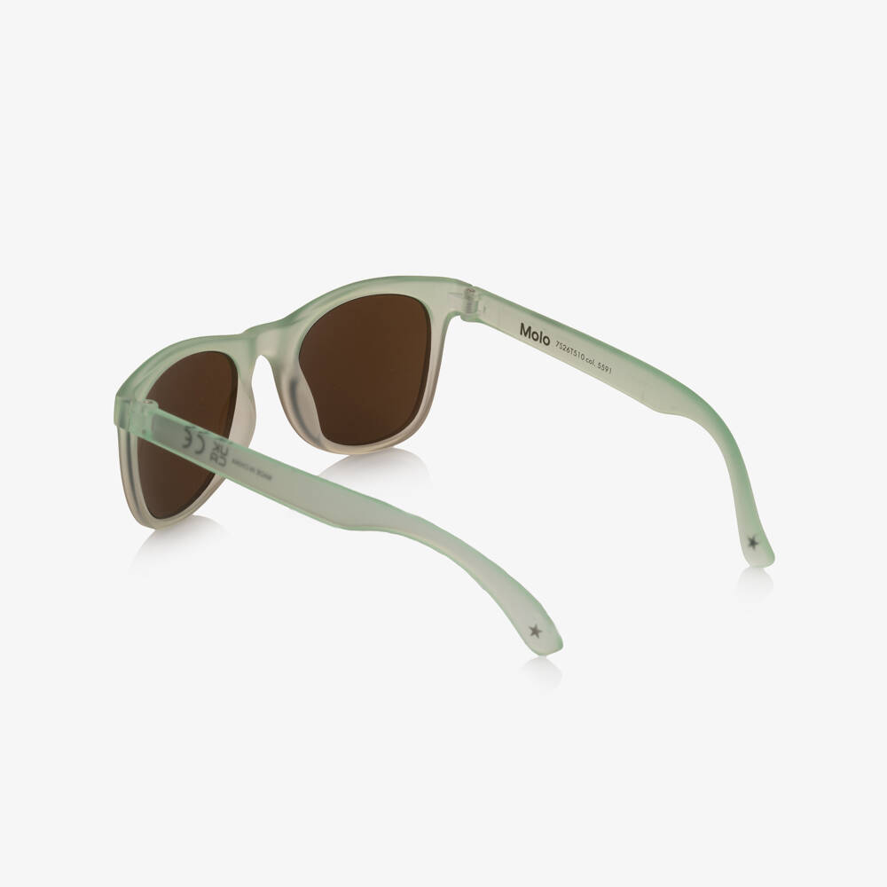 Molo-Pale Green Sunglasses (UVA/UVB) | Childrensalon