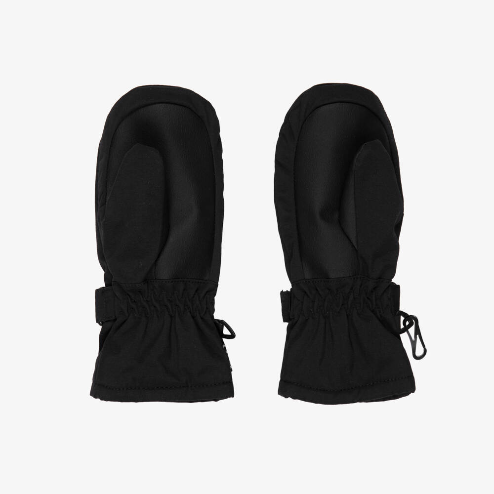Molo-Лыжные перчатки черные с отражающим логотипом | Childrensalon