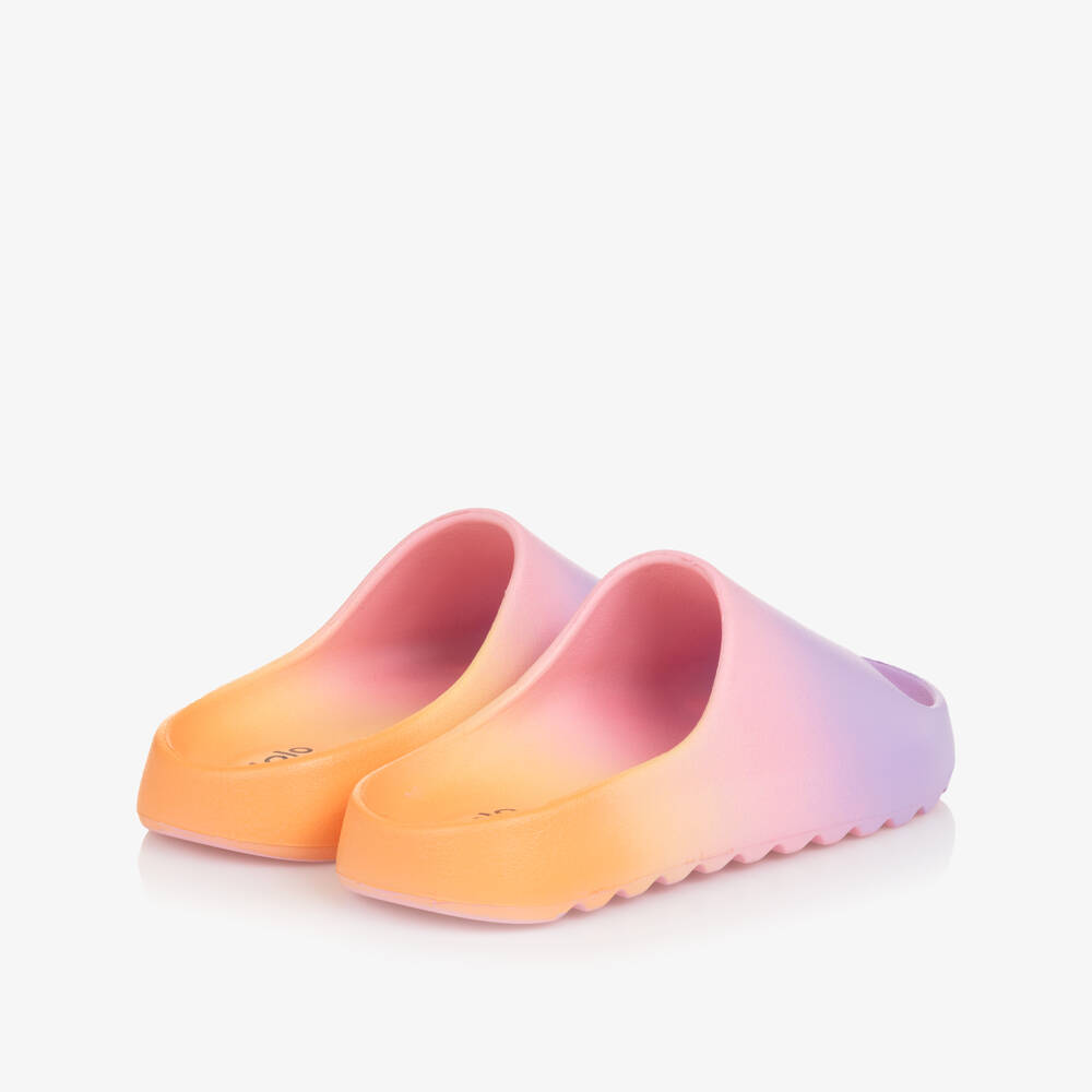 Molo-Purple Ombre Foam Sliders | Childrensalon