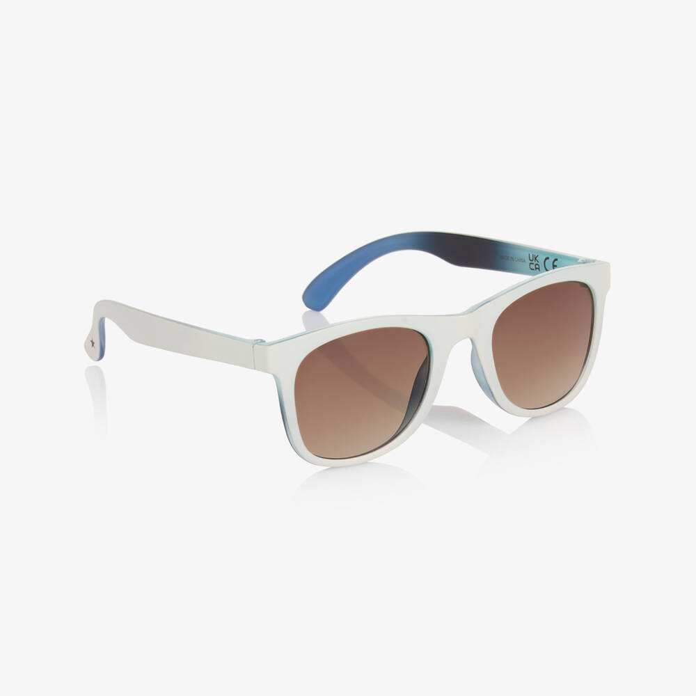 Molo-White Sunglasses (UVA/UVB) | Childrensalon