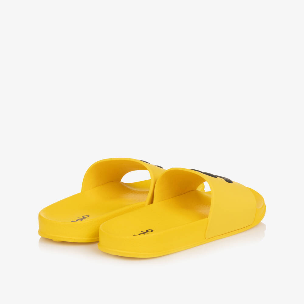 Molo-Yellow Winking Face Sliders | Childrensalon