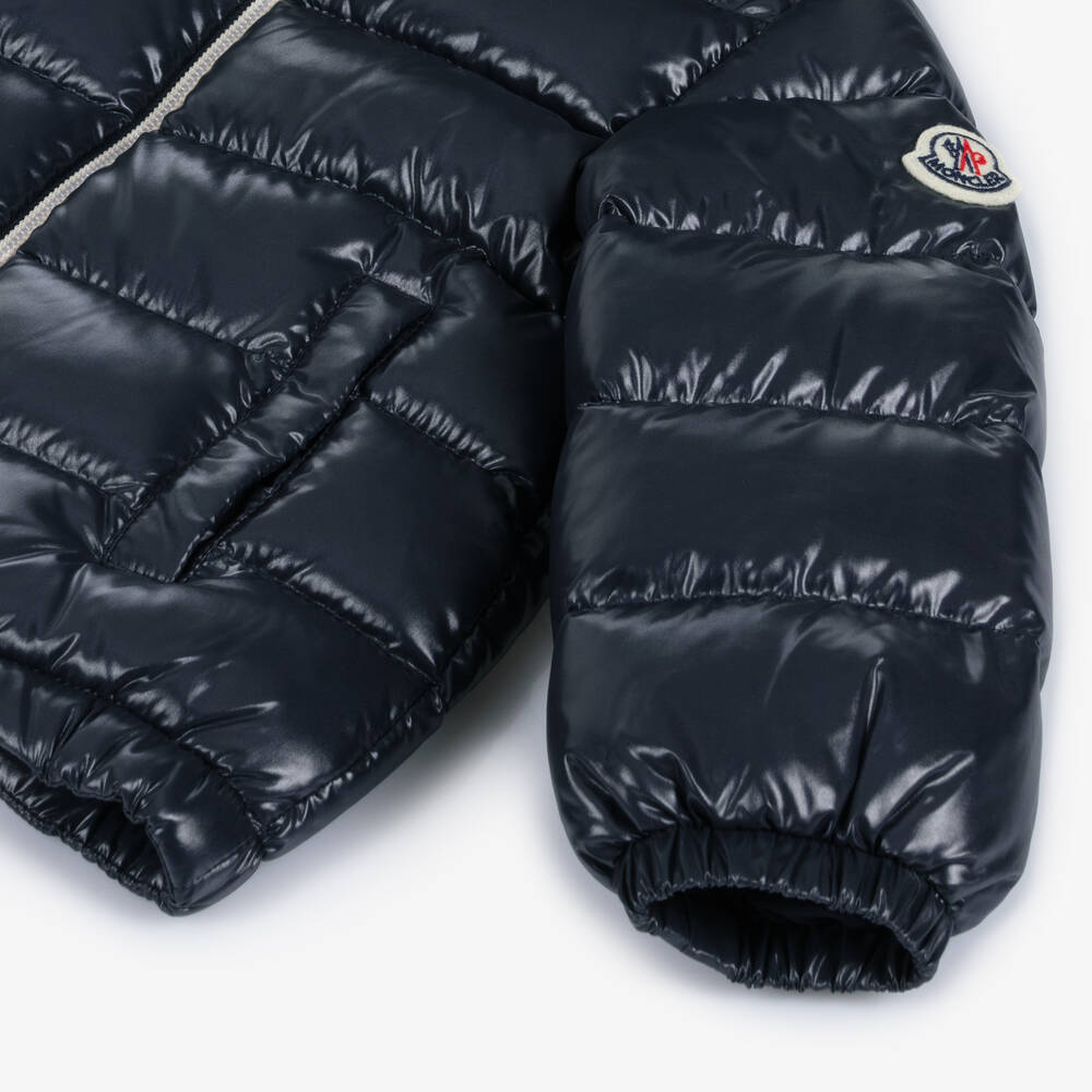 Moncler Enfant-Blue New Aubert Down Puffer Jacket | Childrensalon