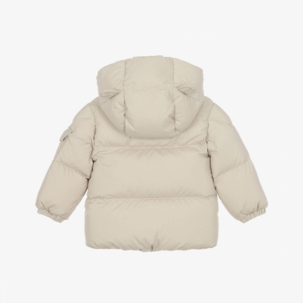Moncler Enfant-Boys Beige Jareth Down Padded Jacket | Childrensalon