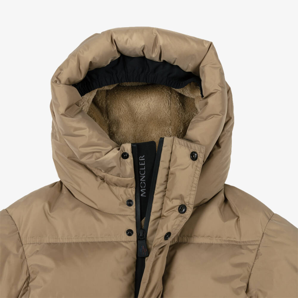 Moncler Enfant-Boys Beige Kasanka Down Padded Ski Jacket | Childrensalon