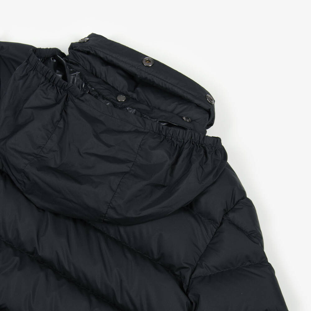 Moncler Enfant-Boys Black Bajan Down Padded Puffer Jacket | Childrensalon