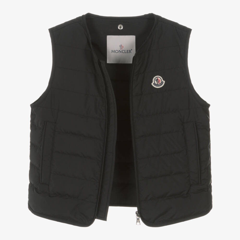 Moncler Enfant-Boys Black Gizem Jacket & Gilet 2-in-1 | Childrensalon