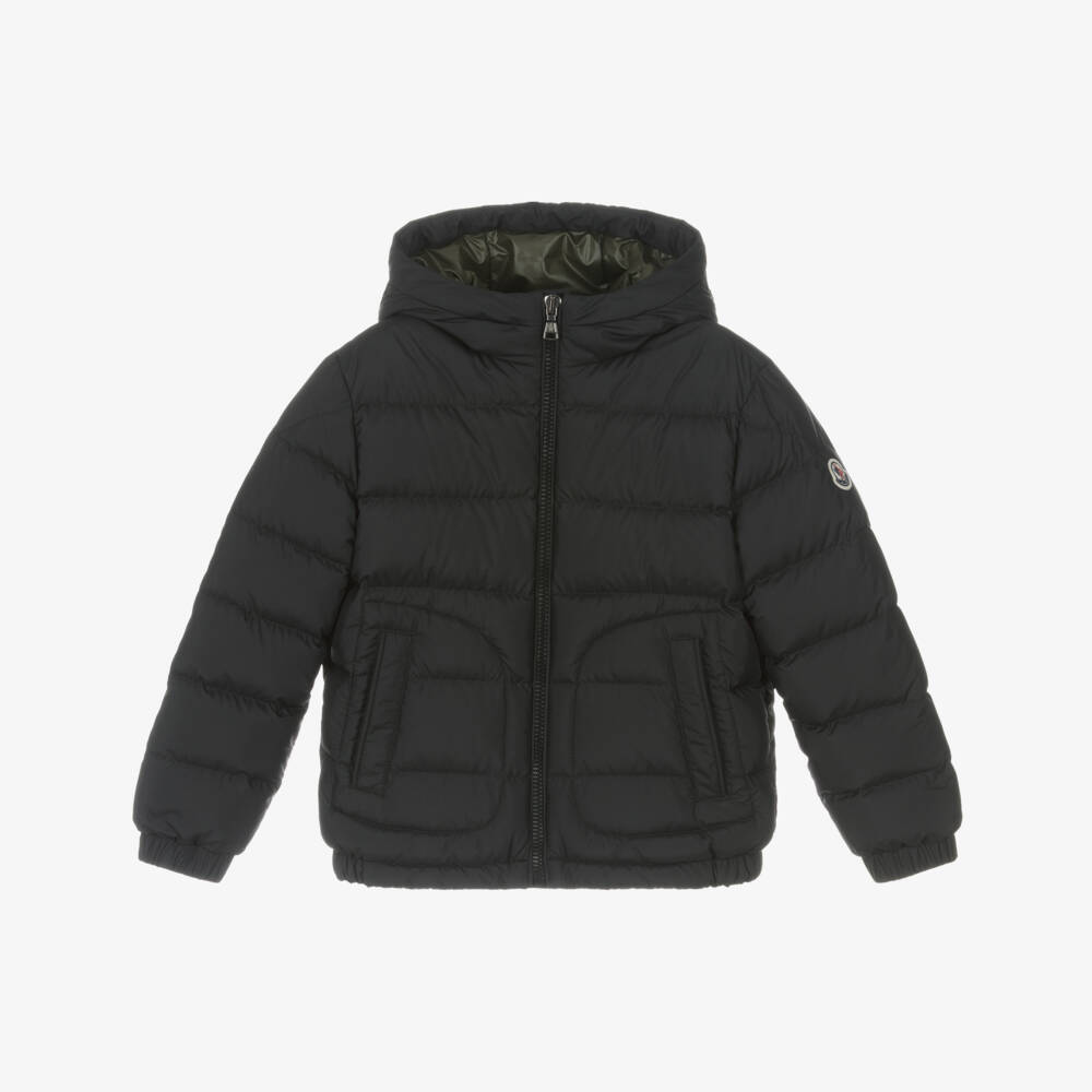 Moncler Enfant Boys Logo Joggers in Black