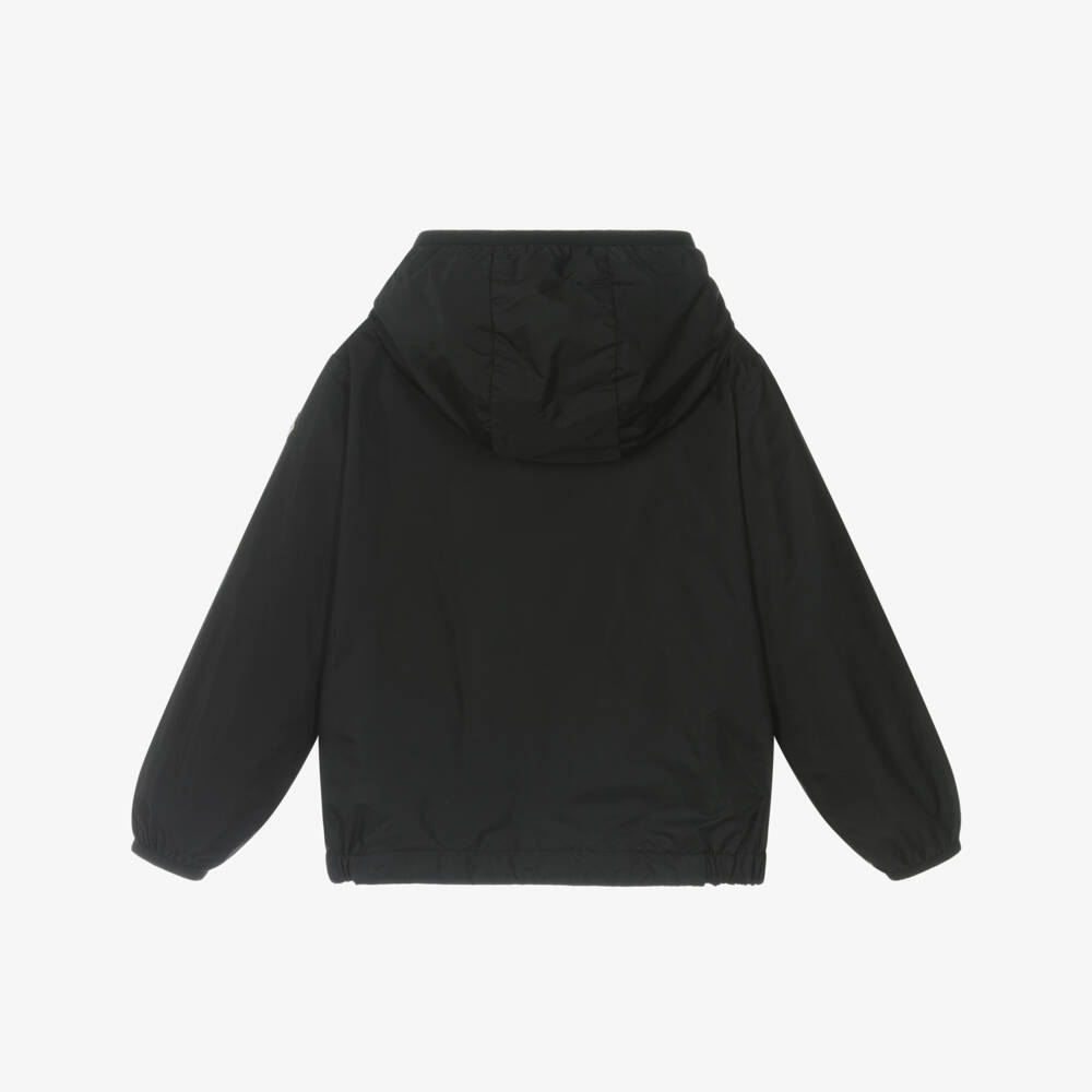 Moncler Enfant-Boys Black Ottis Hooded Jacket | Childrensalon