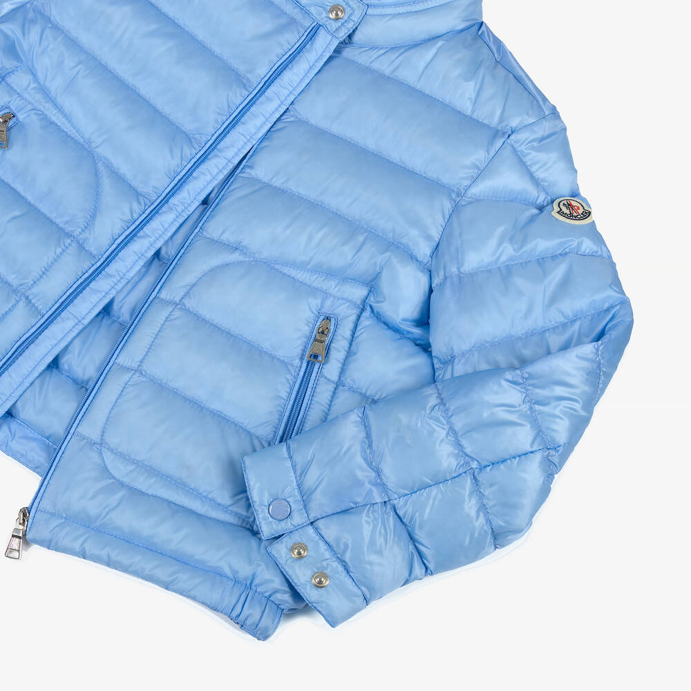 Moncler Enfant-Boys Blue Acorus Puffer Jacket | Childrensalon