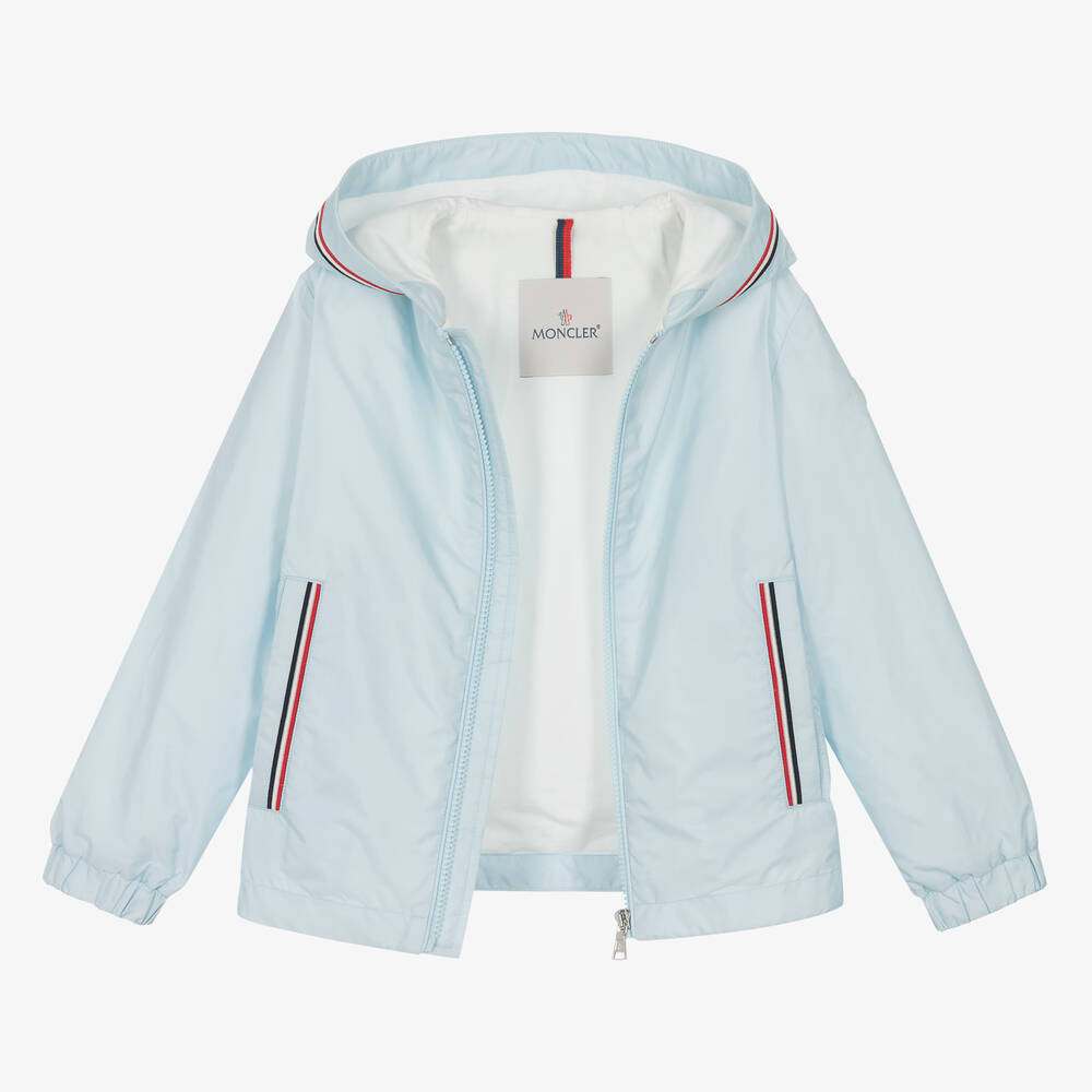 Moncler Enfant-Boys Blue Granduc Windbreaker Jacket | Childrensalon