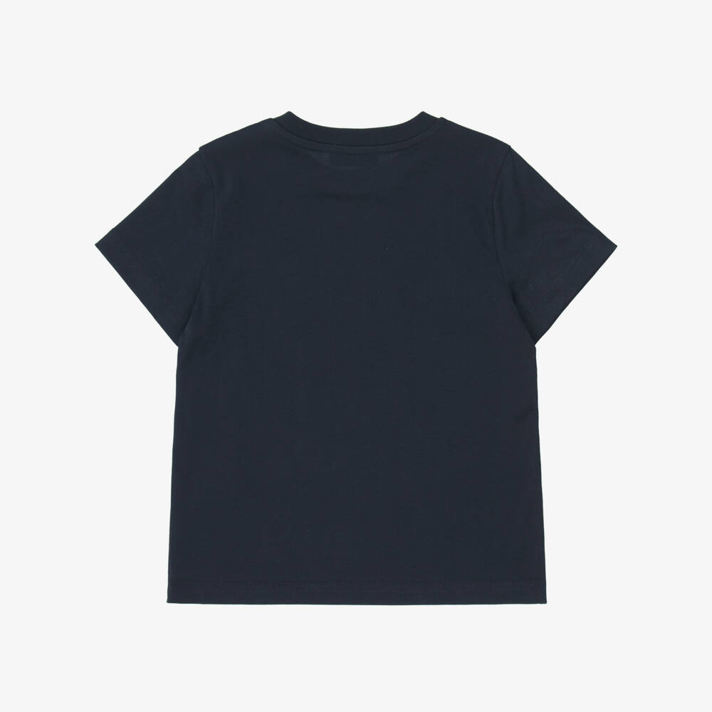 Moncler Enfant-Boys Blue & Grey Cotton T-Shirts (3 Pack) | Childrensalon