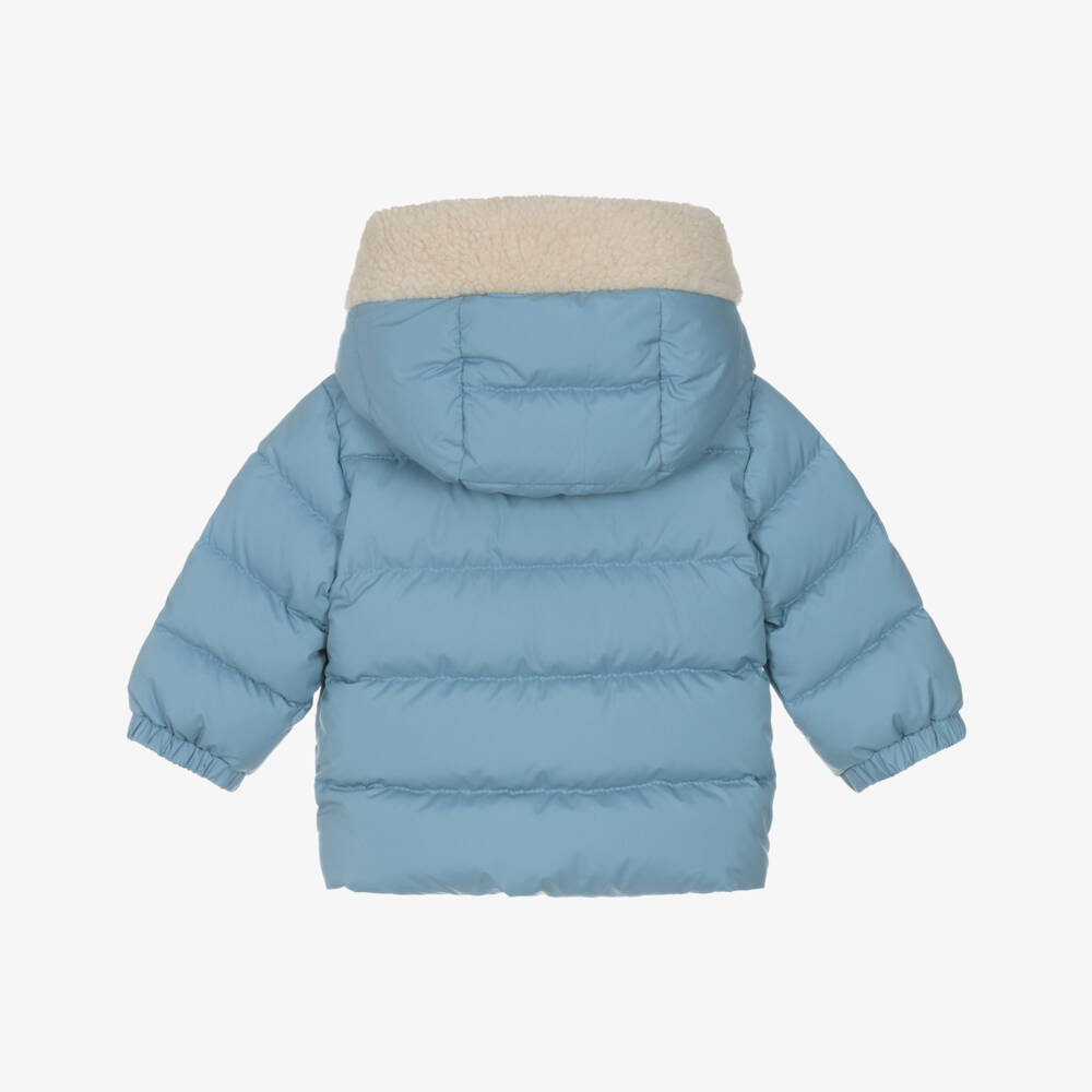 Moncler Enfant-Boys Blue Kesimur Down Padded Jacket | Childrensalon