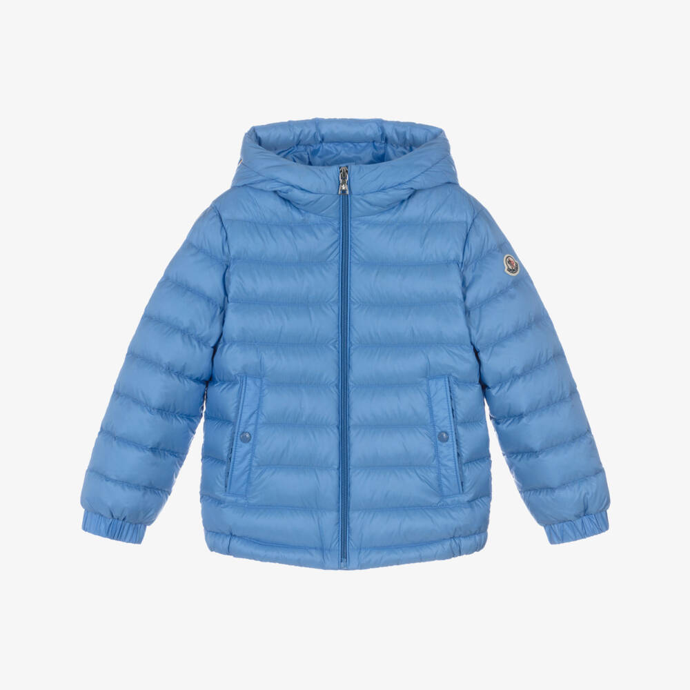 Moncler Enfant-Boys Blue Puffer Dilar Jacket | Childrensalon