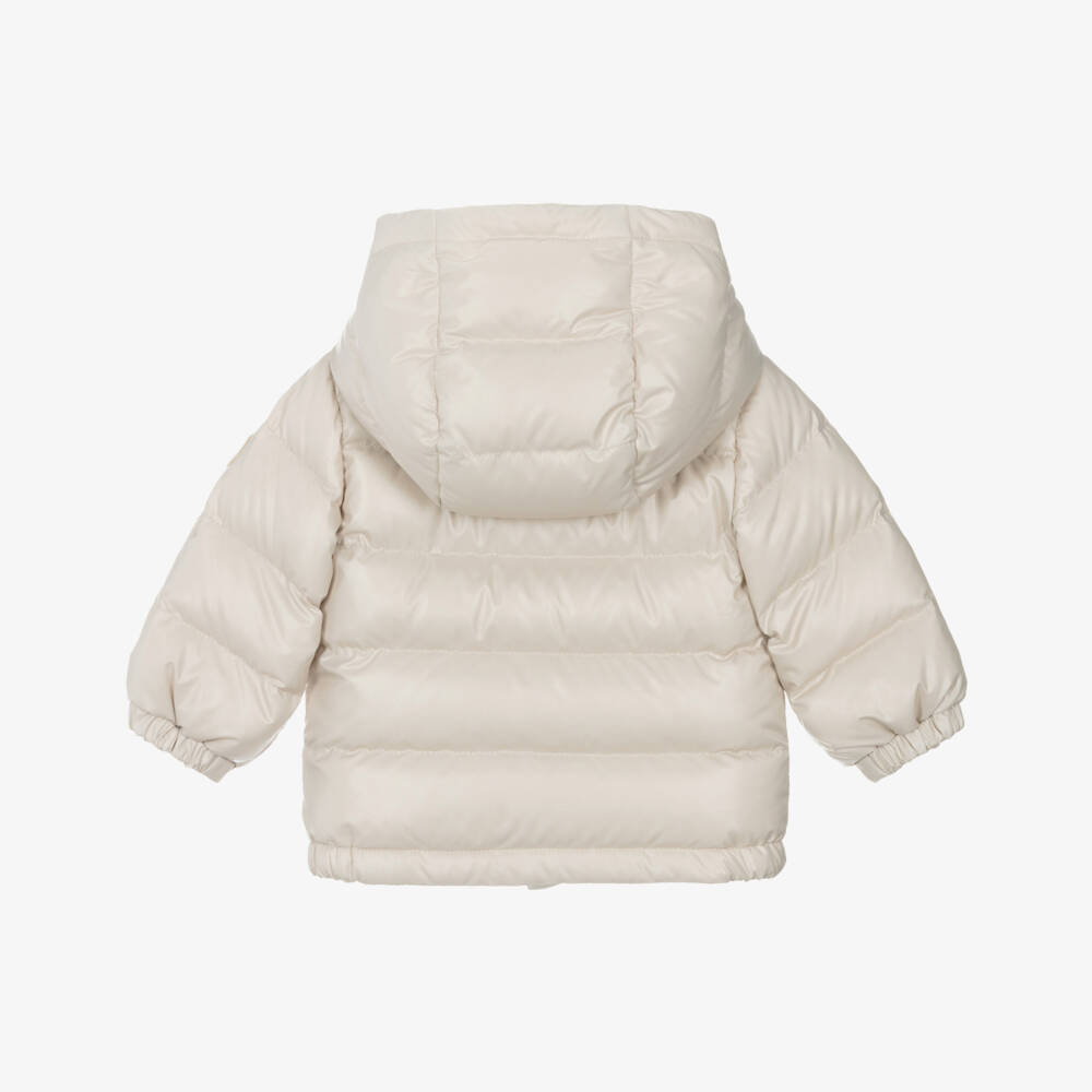 Moncler Enfant-Boys Ivory Mesles Puffer Jacket | Childrensalon