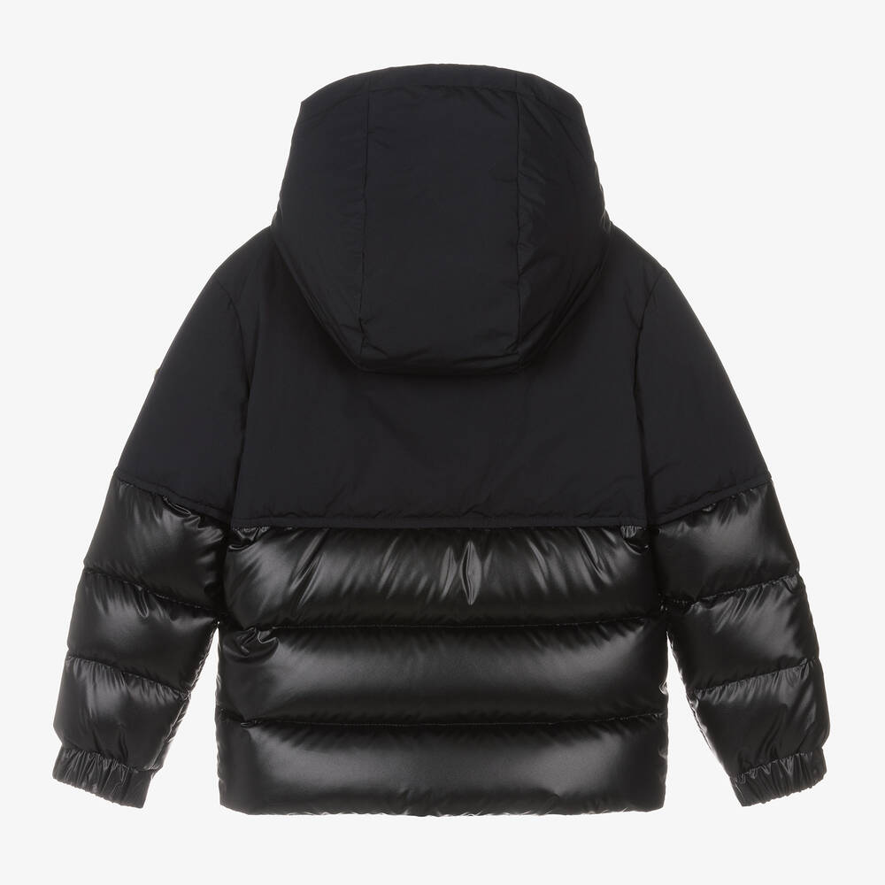 Moncler Enfant-Boys Navy Blue Andres Puffer Jacket | Childrensalon
