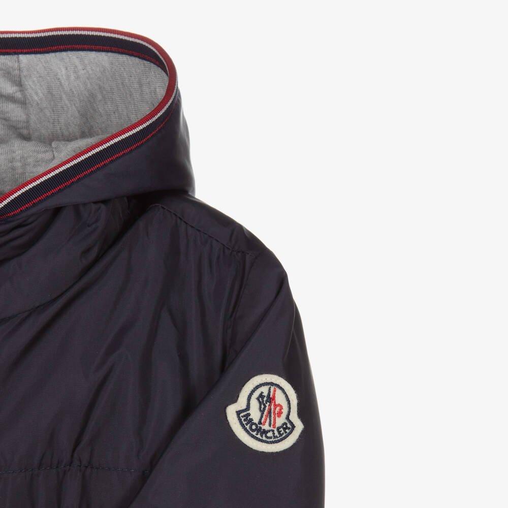 Moncler Enfant-جاكيت بهودي "أنطون" لون طحلي للأولاد | Childrensalon
