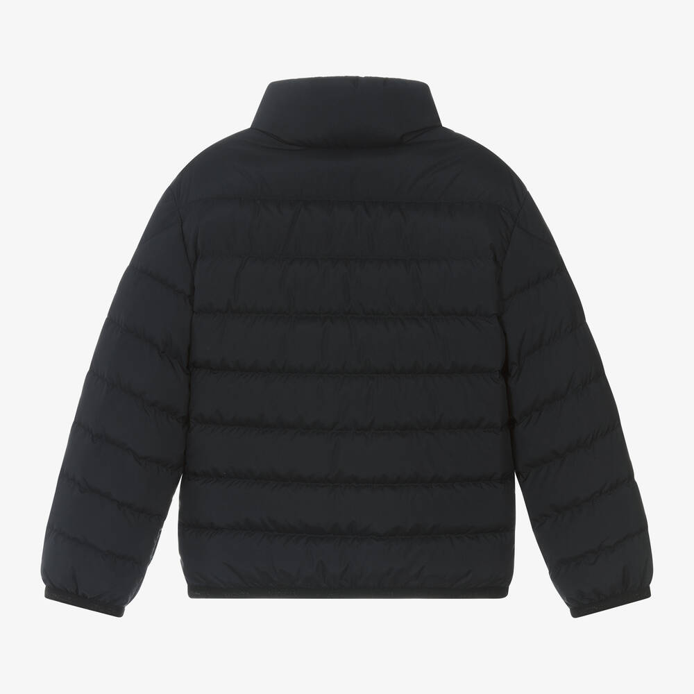Moncler Enfant-Boys Navy Blue Baudinet Down Puffer Jacket | Childrensalon