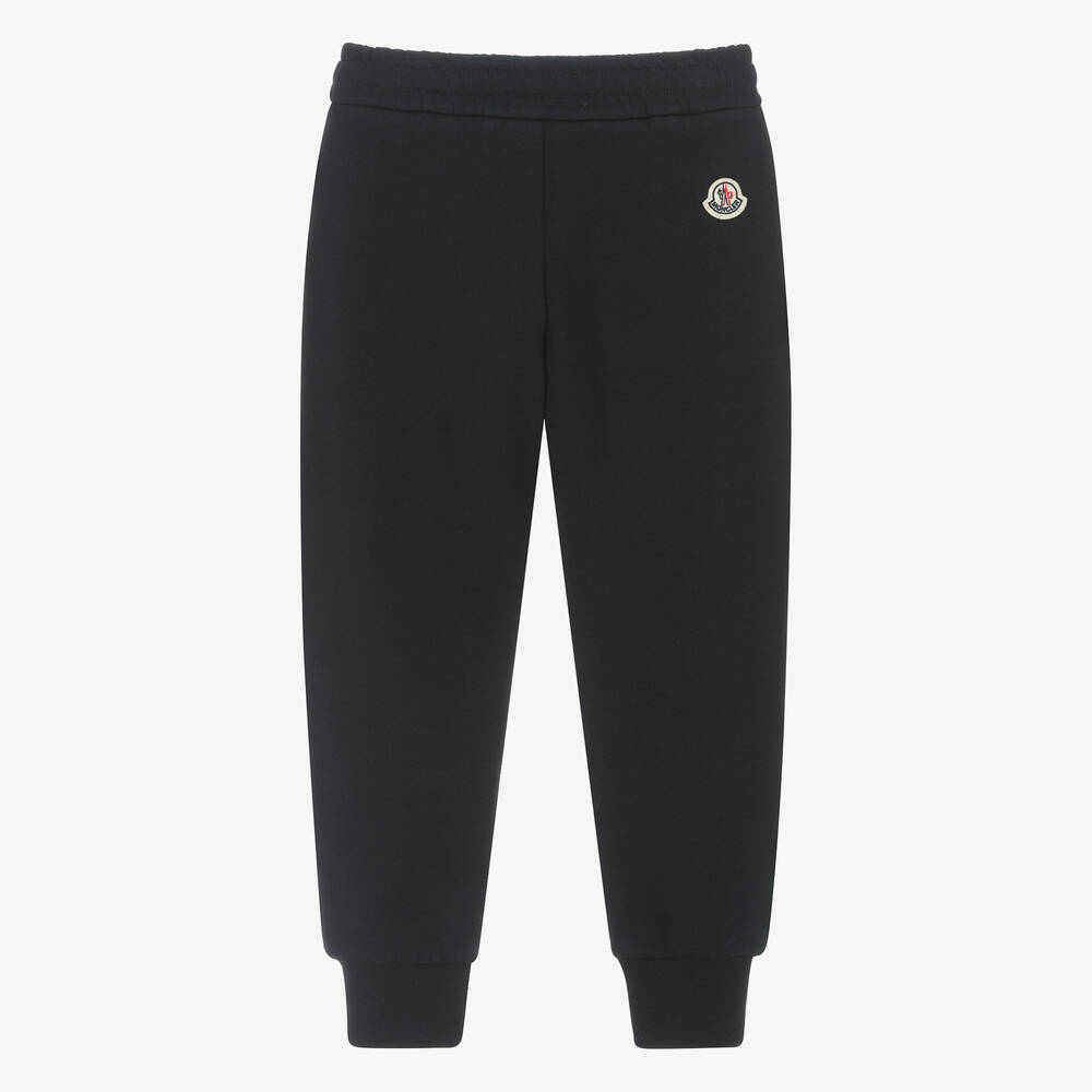 Moncler Enfant-جوغرز قطن جيرسي لون كحلي للأولاد | Childrensalon