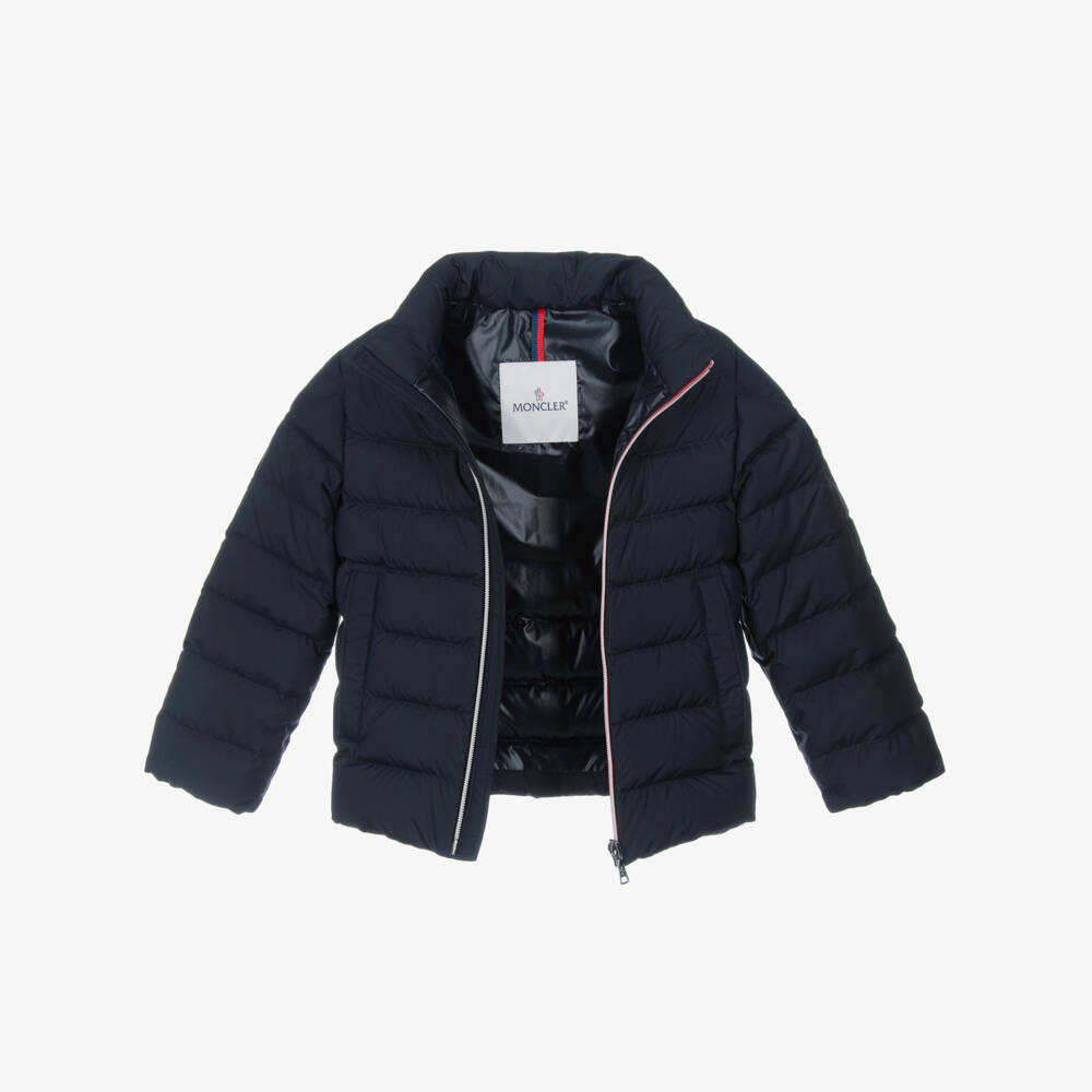 Moncler Enfant-Пуховик Serapio синий для мальчиков | Childrensalon