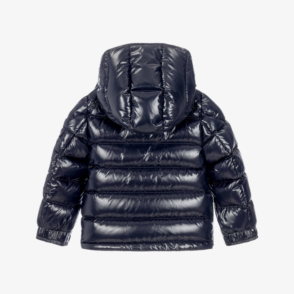 Moncler Enfant-Boys Navy Blue Maya Puffer Jacket | Childrensalon