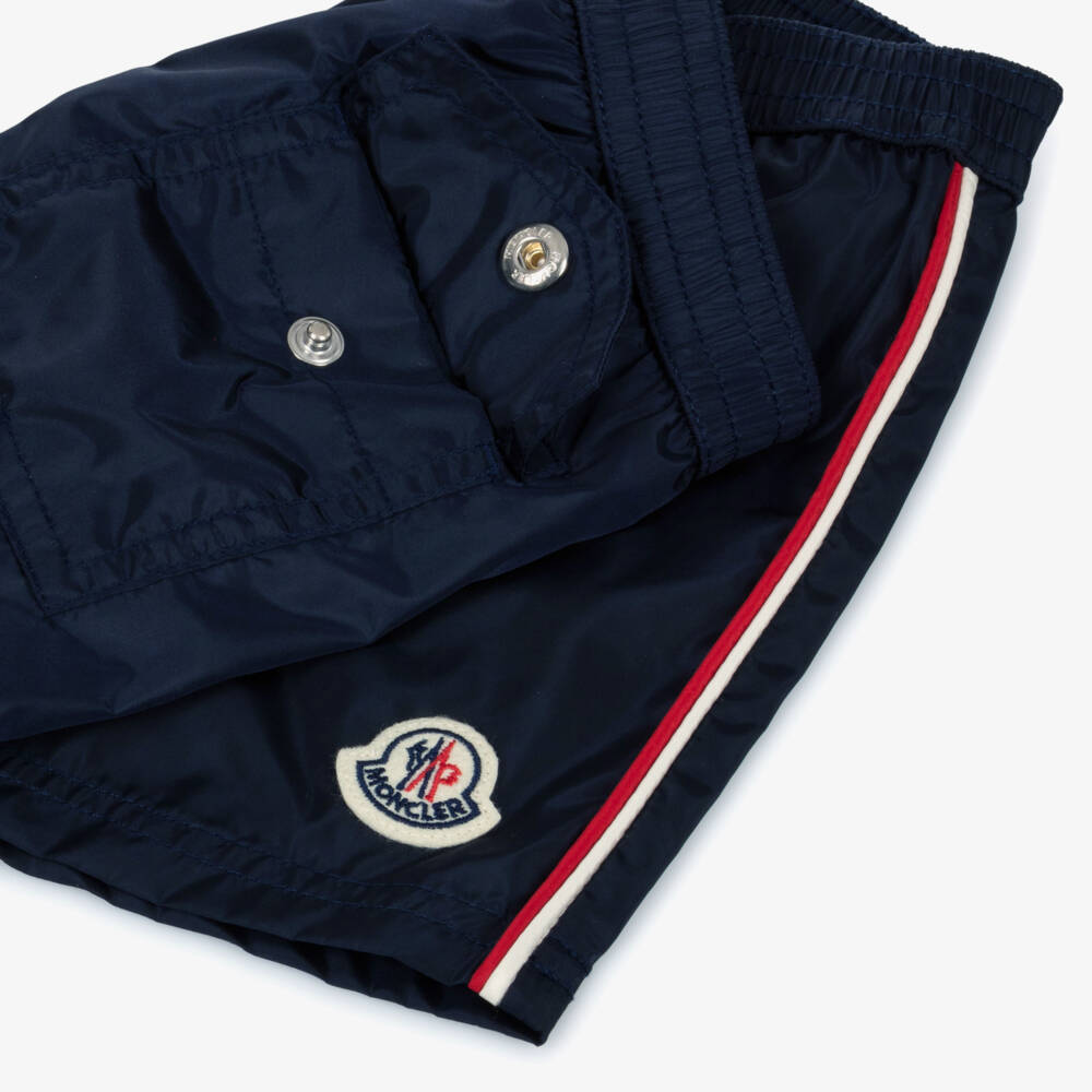 Moncler Enfant-Плавки-шорты синие для мальчиков | Childrensalon