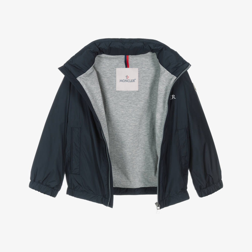 Moncler Enfant-Boys Navy Blue Warne Jacket | Childrensalon