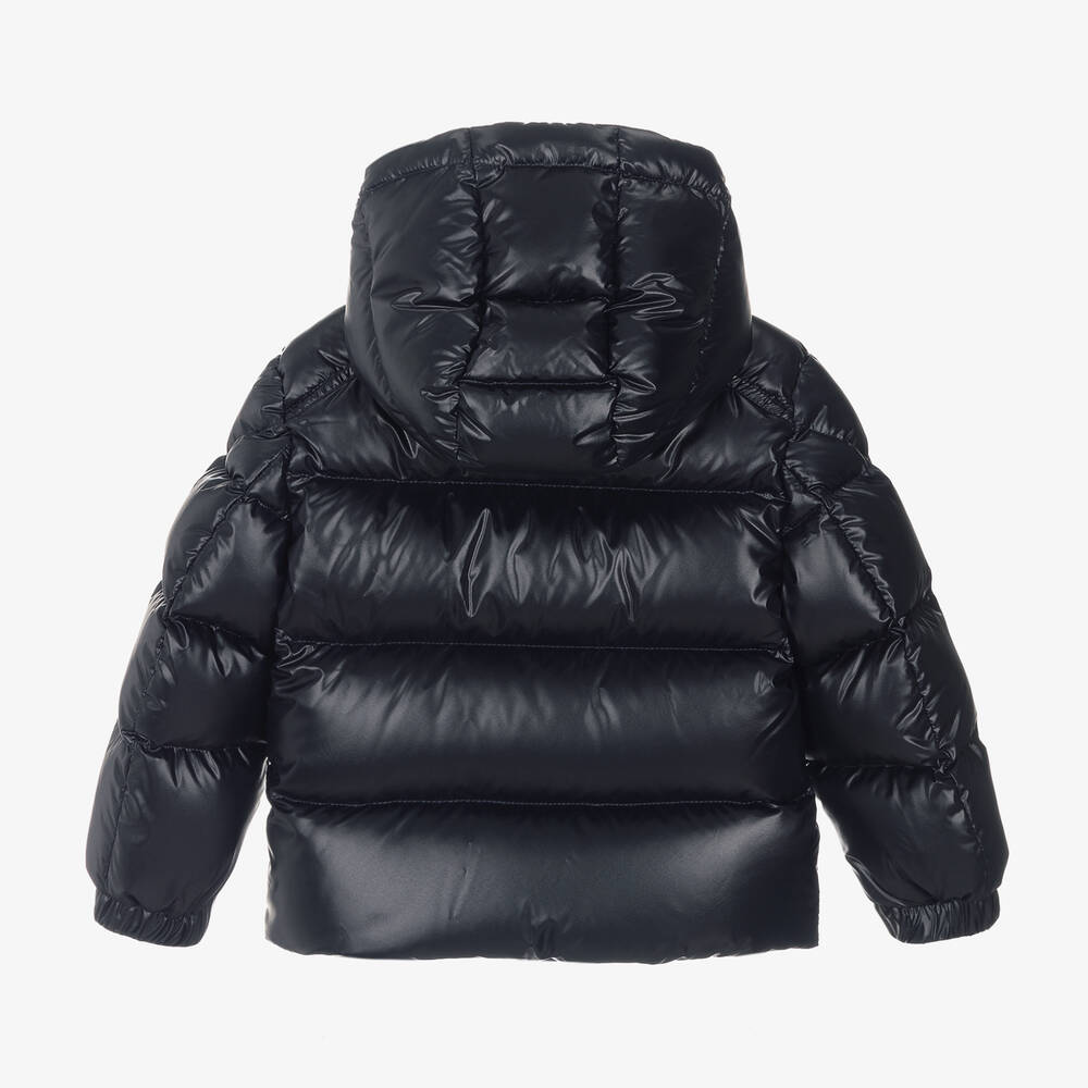 Moncler Enfant-جاكيت يول مبطن لون كحلي للأولاد | Childrensalon