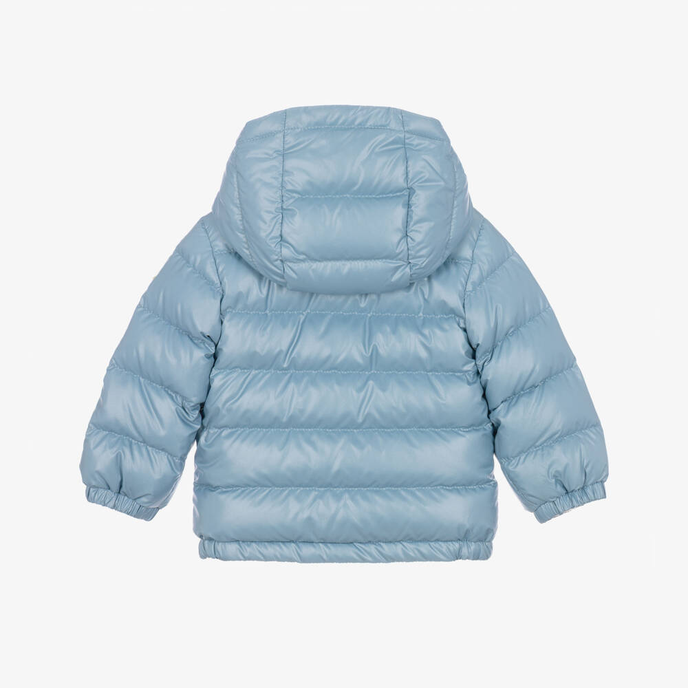 Moncler Enfant-Boys Pale Blue Down Padded Icarus Jacket | Childrensalon
