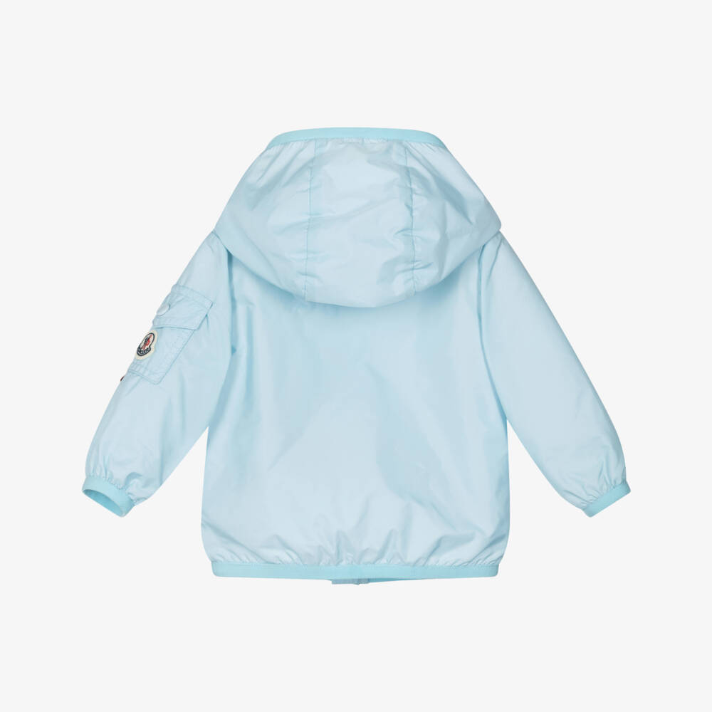 Moncler Enfant-Boys Pale Blue Lightweight Jacket | Childrensalon