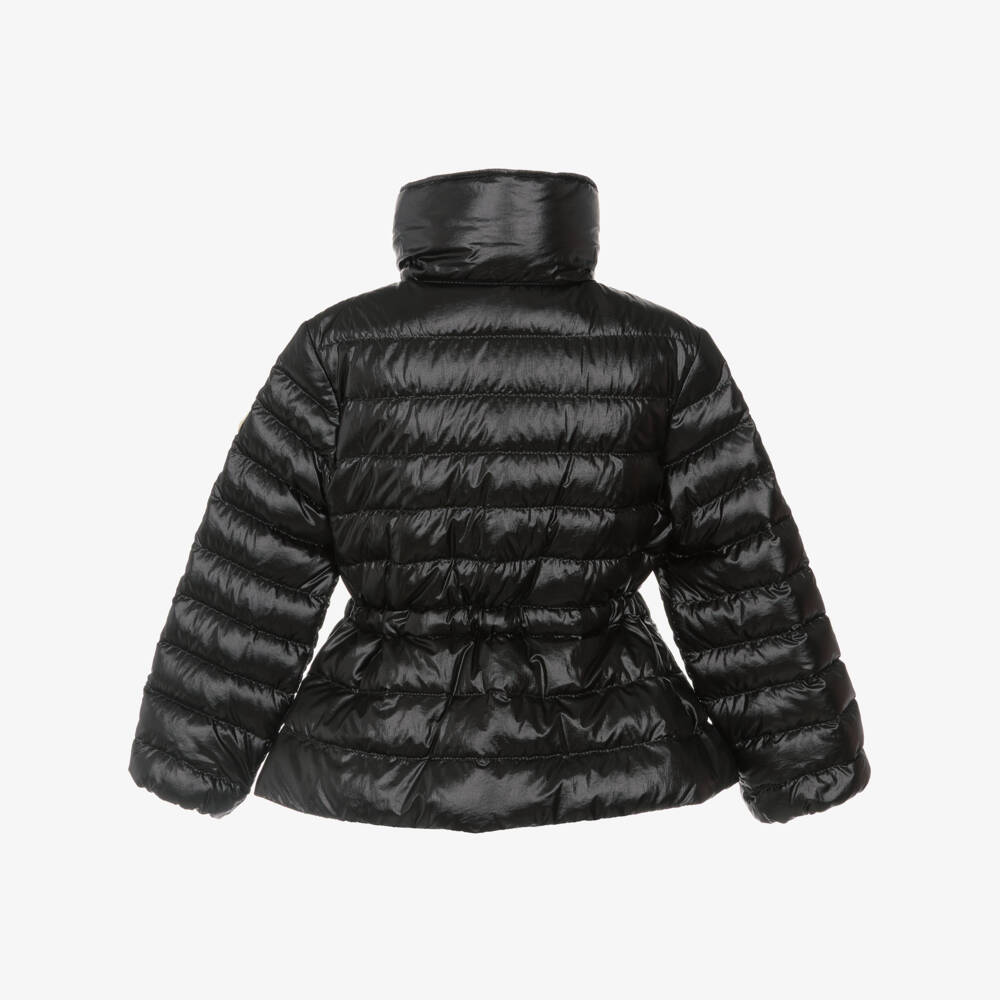 Moncler Enfant-Girls Black Fem Down Filled Puffer Jacket | Childrensalon