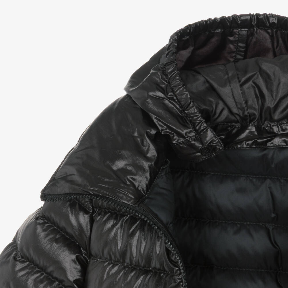 Moncler Enfant-Girls Black Fem Down Filled Puffer Jacket | Childrensalon