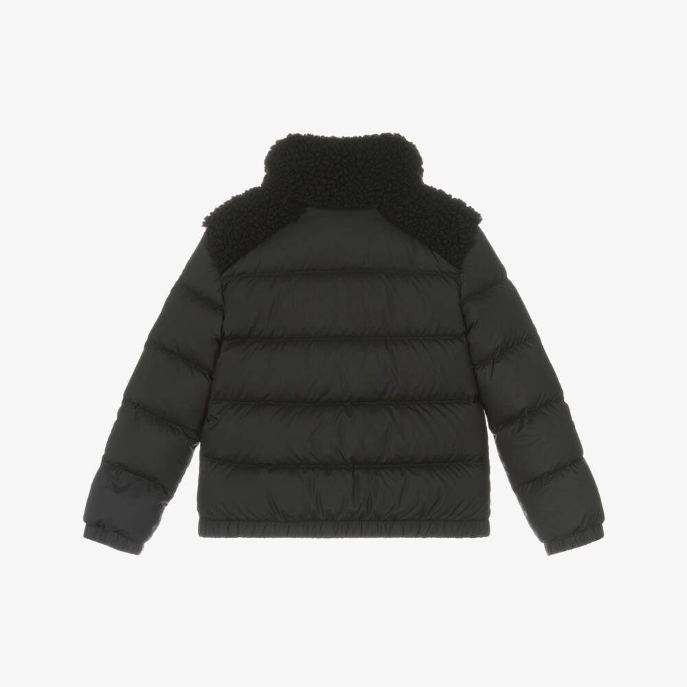 Moncler Enfant-Пуховая куртка чёрная Vard для девочек | Childrensalon