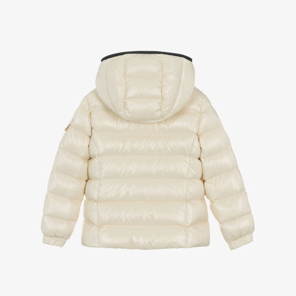 Moncler Enfant-Girls Ivory Bady Down Padded Jacket | Childrensalon