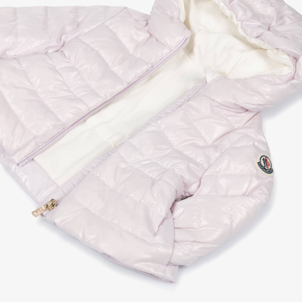 Moncler Enfant-Girls Lilac Pinar Puffer Jacket | Childrensalon