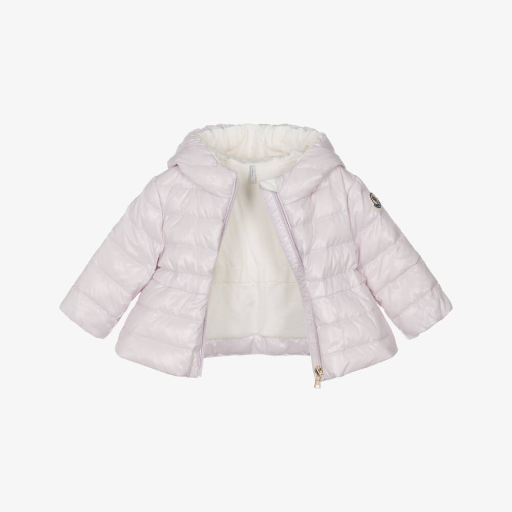 Moncler Enfant-Girls Lilac Pinar Puffer Jacket | Childrensalon