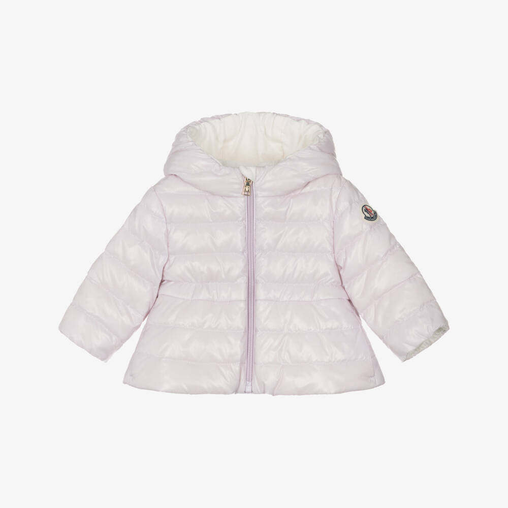 Moncler Enfant-Girls Lilac Pinar Puffer Jacket | Childrensalon