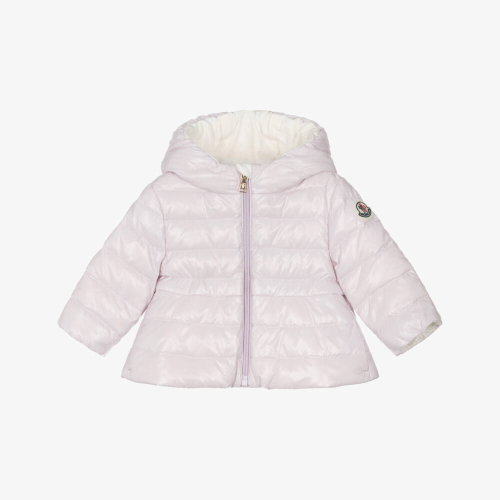 Moncler Enfant-Girls Lilac Pinar Puffer Jacket | Childrensalon