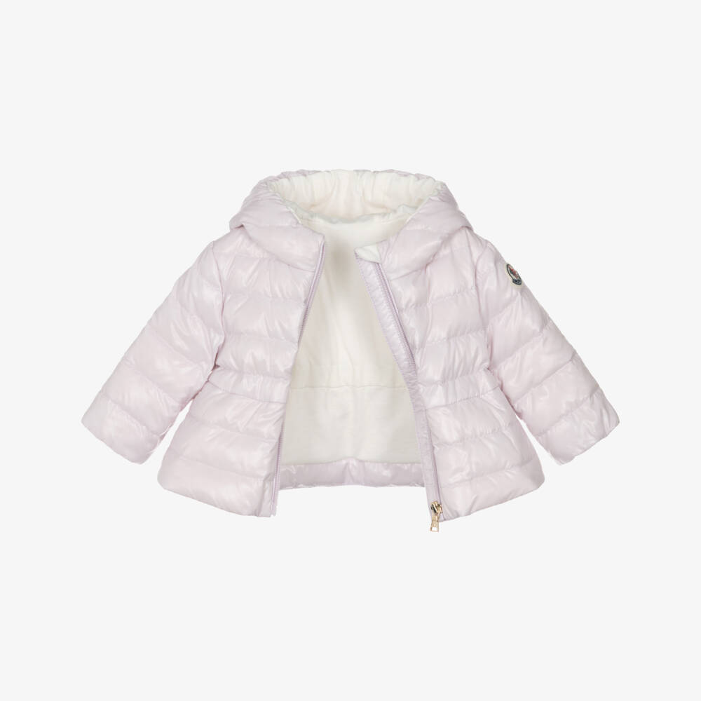 Moncler Enfant-Girls Lilac Pinar Puffer Jacket | Childrensalon