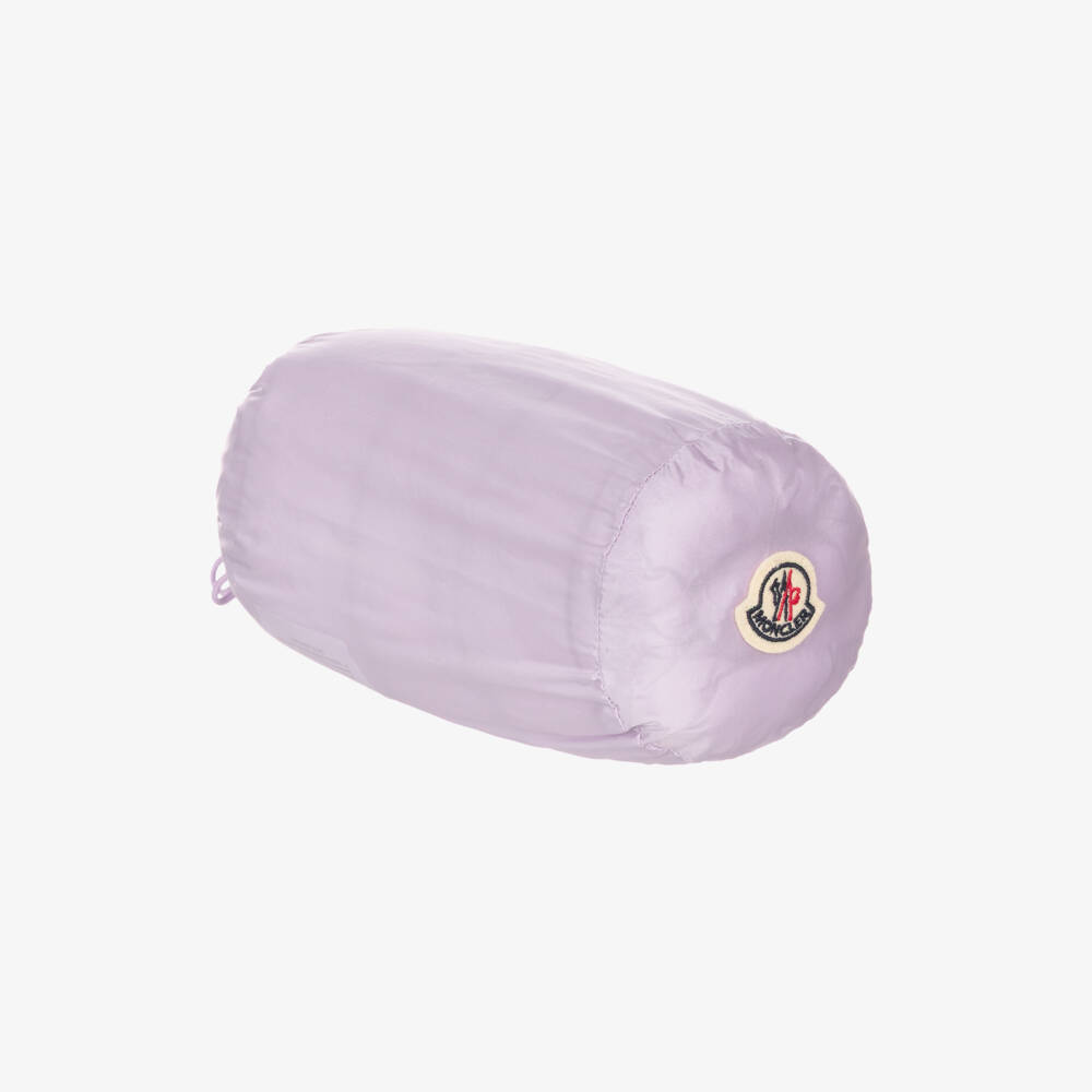 Moncler Enfant-Girls Lilac Purple Liane Down Padded Gilet | Childrensalon