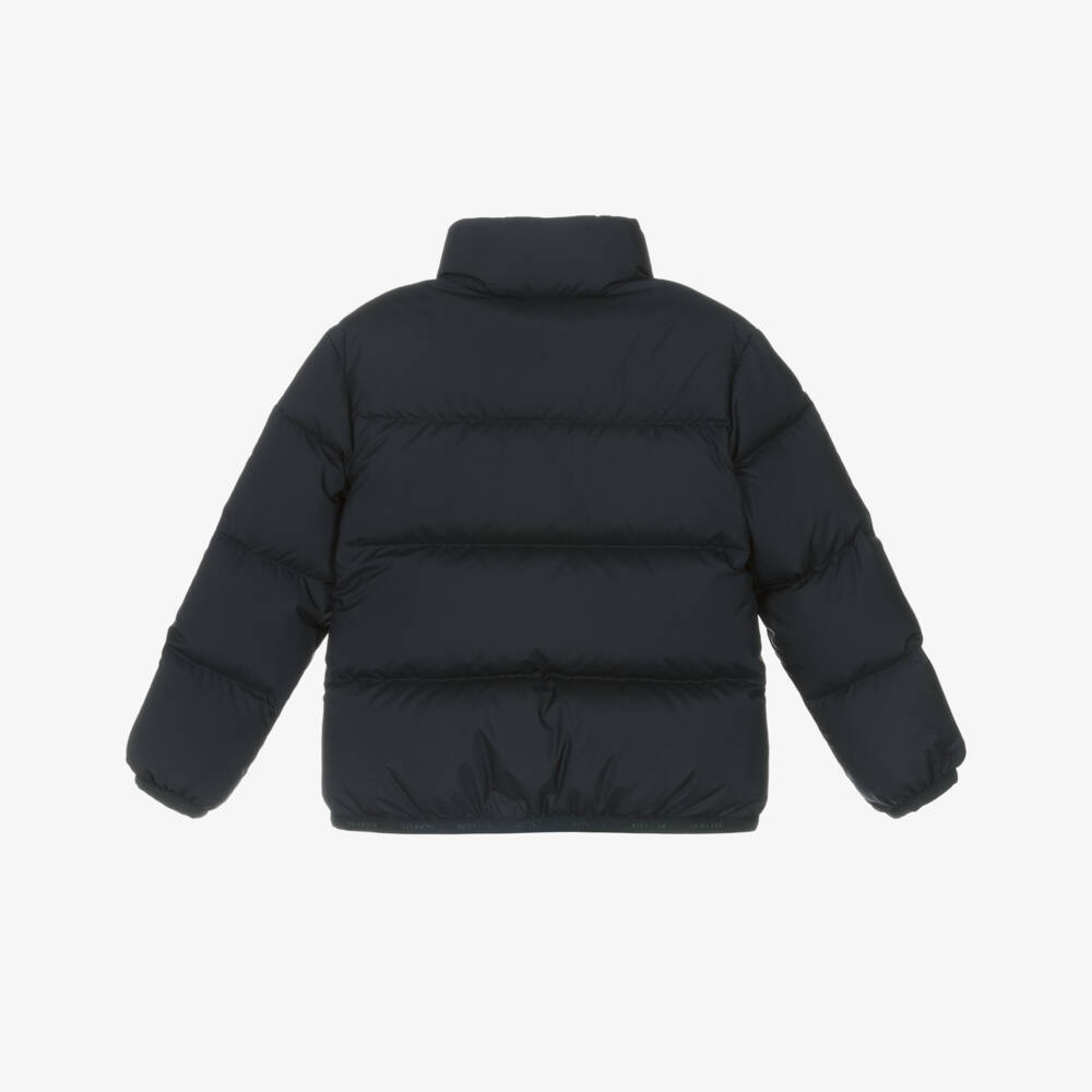 Moncler Enfant-Куртка синяя пуховая Cermasa для девочек | Childrensalon