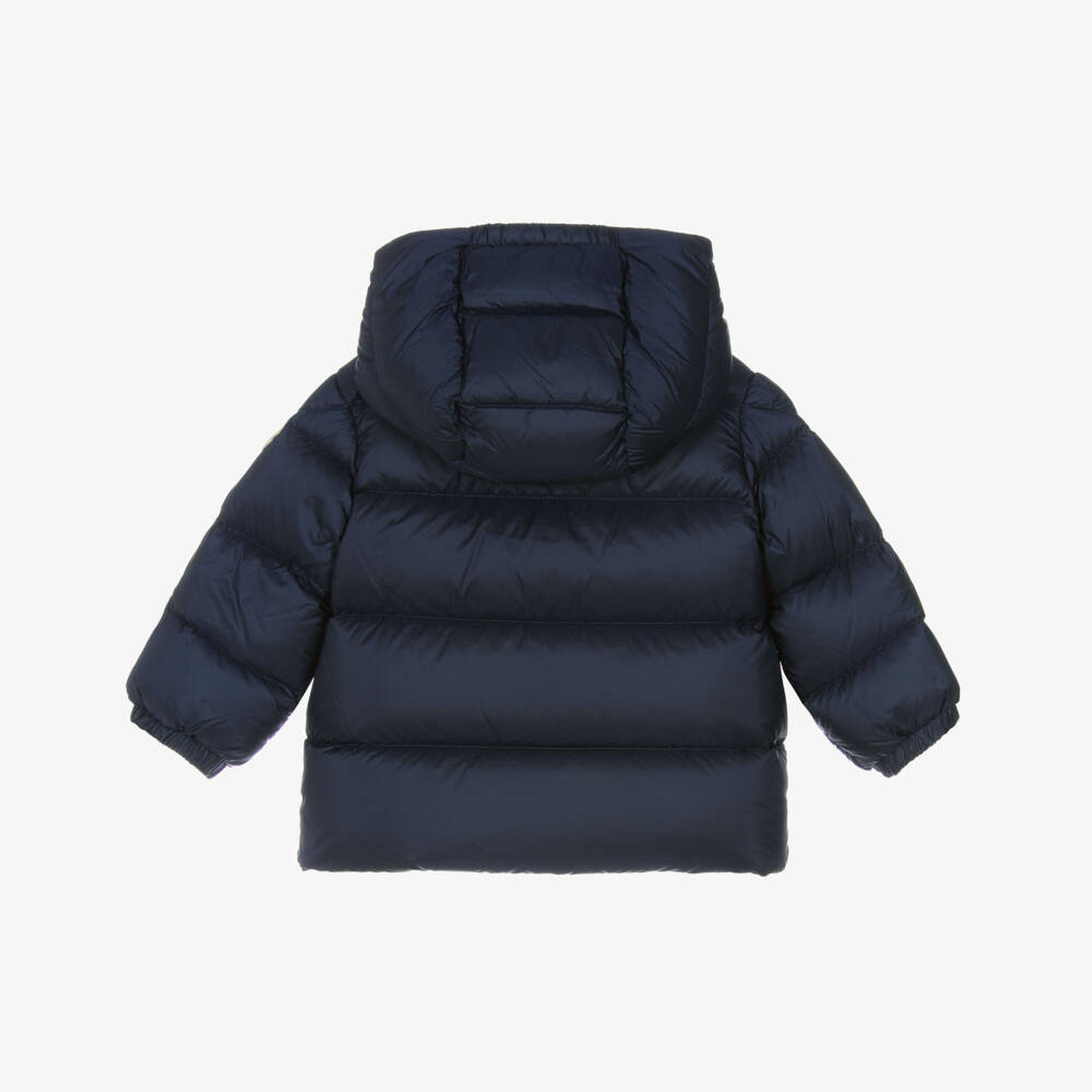 Moncler Enfant-Куртка-пуховик Sharon синяя для девочек | Childrensalon