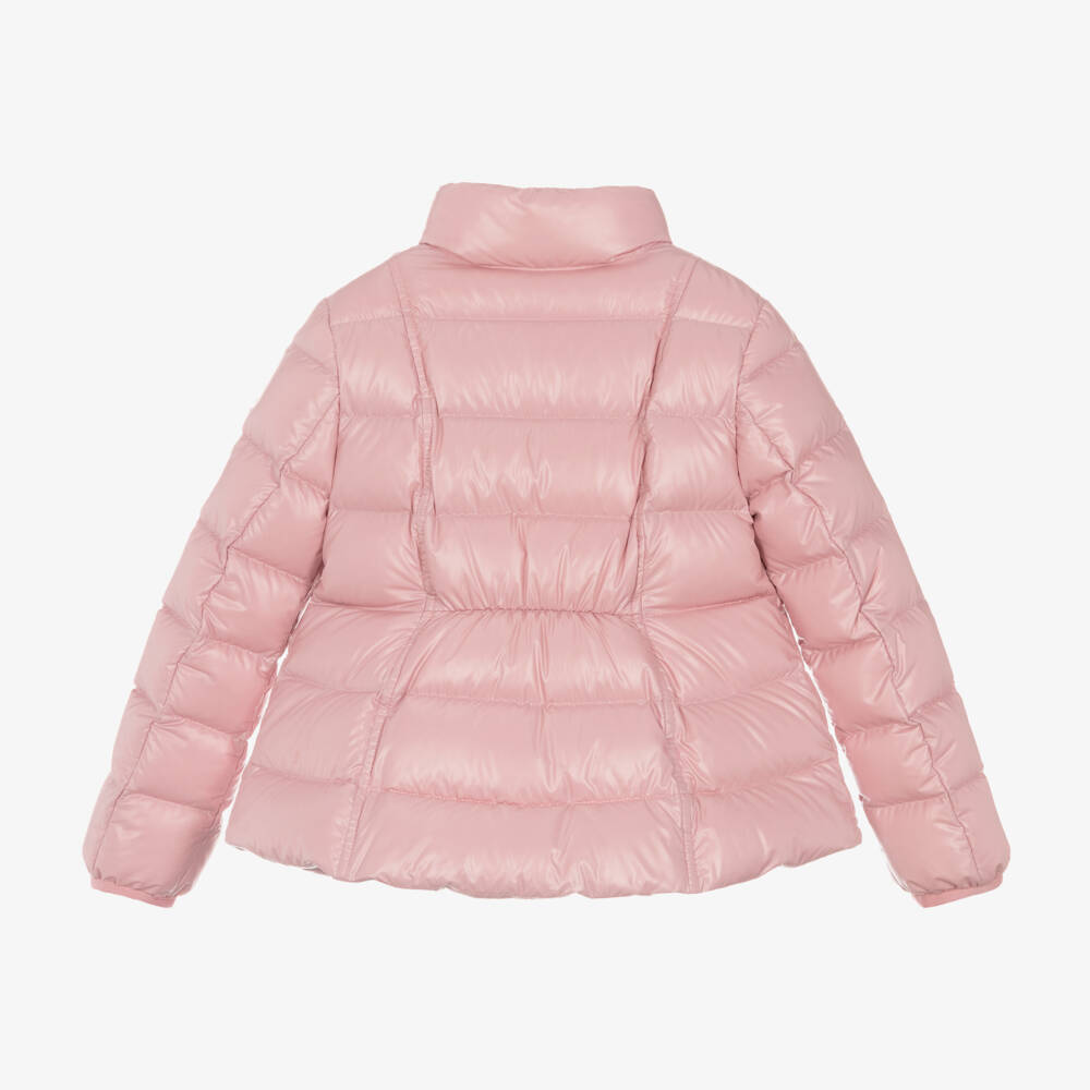 Moncler Enfant-جاكيت منفوخ ايناي مبطن لون زهري للبنات | Childrensalon
