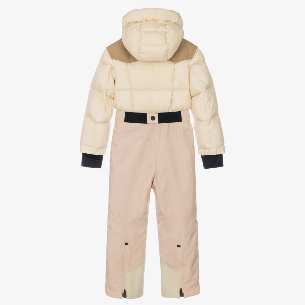 Moncler Enfant-Girls Pink Grenoble Technical Snowsuit | Childrensalon