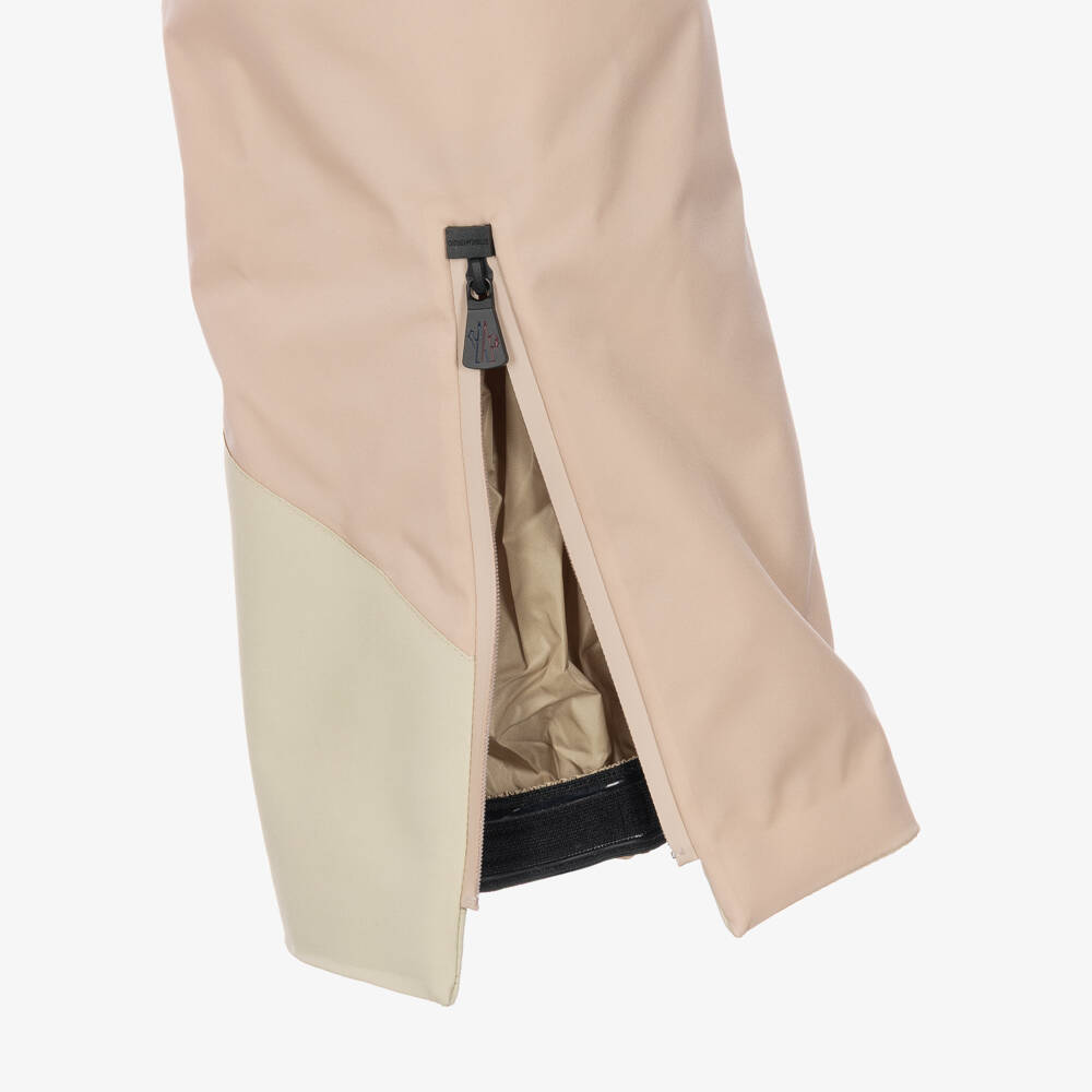 Moncler Enfant-Girls Pink Grenoble Technical Snowsuit | Childrensalon