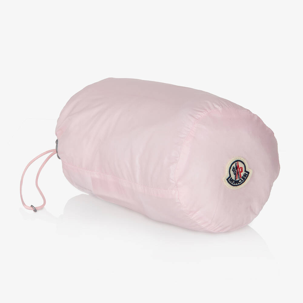 Moncler Enfant-Girls Pink Liane Down Padded Gilet | Childrensalon