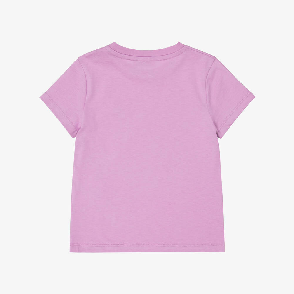 Moncler Enfant-Girls Pink & White Cotton T-Shirts (3 Pack) | Childrensalon