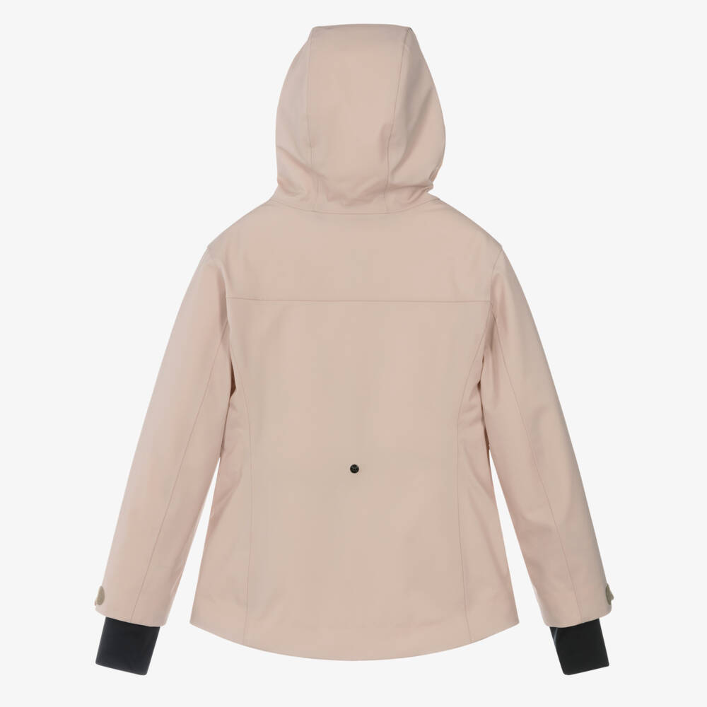 Moncler Enfant-Girls Pink Yoline Technical Ski Jacket | Childrensalon